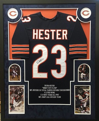 devin hester autographed jersey