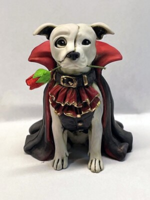 Neil Eyre Designs Halloween Staffordshire Phantom Opera Red Rose Cape MADE USA