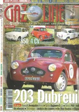 GAZOLINE N°79 203 DUBREUIL / FIAT 850 / 4 CV AUSTRALIENNE / FORD ANGLIA / P60