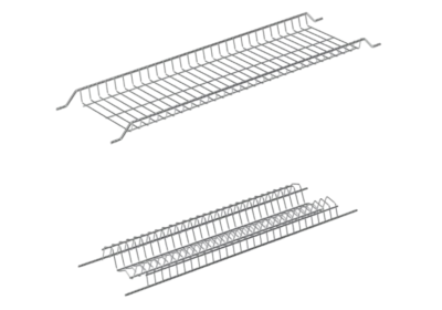Vaschetta Scolapiatti In Acciaio Inox Per Pensile Da 90 Cm – A Incasso Con Staffe, 84 Cm