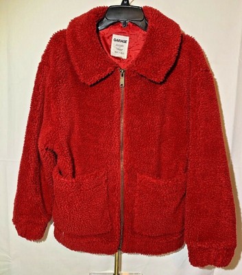 red teddy bear jacket