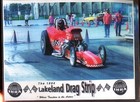 1994 LAKELAND DRAG STRIP IHRA LAMINATED COLOR PHOTO 11