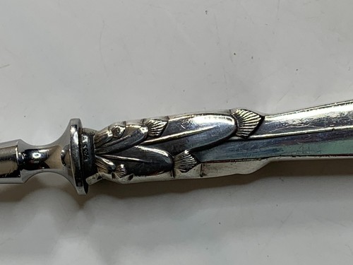 Vintage Raadvad Serving Fork Sterling Sliver .925 Denmark - Picture 9 of 15