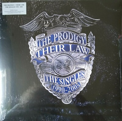 The Prodigy - Their Law The Singles 2 Vinyl LP Silber Marbled Limited Edition 