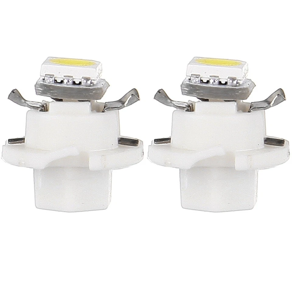 20x B8.4D 5050-SMD White LED Bulbs Auto Instrument Cluster Gauge Panel Lights - Image 3 of 4