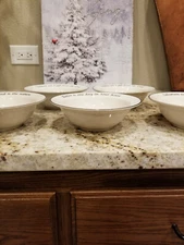 Feed on the Word Collection Cereal Soup Bowl 7.19"  One bowl your pattern choice