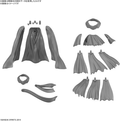 30MM 14点セット まとめ売り プラモデル ② BANDAI 1/144 30MM OPTION PARTS SET 14 (MULTI CLOTH) Model Kit w