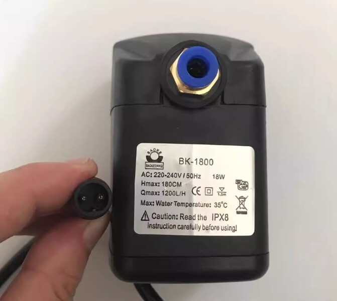 1Pcs HG-390 Water Pump XINDIE XD-18 CNHW HG-410 Spray Fan Water