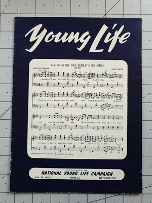 National Young Life Campaign Vol30 No9 1955 Booklet Beneath His Smile
