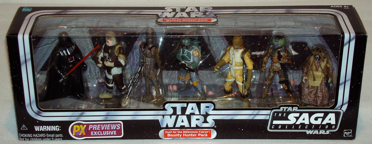 STAR WARS SAGA COLLECTION HUNT FOR THE MILLENNIUM FALCON