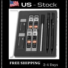 - Metal Mechanical Pencil Set, 2 Sizes, 0.5 & 0.7Mm, Mechanical Pencils, Sketchi