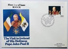 Ireland 1979 - KNOCK - Pope Visit EIRE John Paul II Irish Stamps Envelope FDC