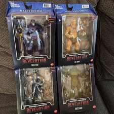 Masters of the Universe Revelation WAVE 1 He-Man Skeletor Moss Man Evil Lyn MOTU