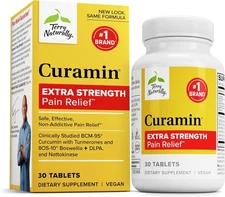 Curamin Extra Strength Pain Relief 60 Tablets  5/2028 Bottle