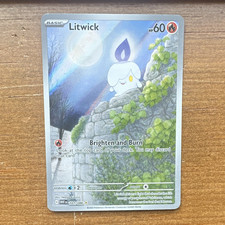 Pokémon TCG Litwick 101/086 Illustration Rare SV: White Flare Holo on eBay