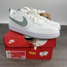 Nike Court Borough Low Recraft Shoes Youth Size 5Y White Sneakers DV5456-130