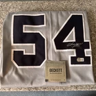 New York Yankees Aroldis Chapman #54 Autographed Baseball Jersey BAS