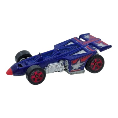 Hot Wheels Shadow Jet 122/172 Jet Rides 2/4 Blue Red 1:64 Diecast