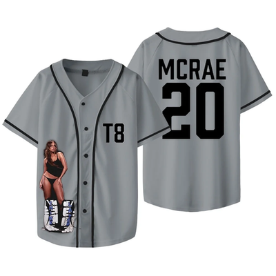 Tate McRae T8 Merch Jersey Think Later Tour BB456 | eBay
