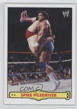 2012 Topps Heritage WWE Ringside Action Spike Piledriver Don Muraco #49 0a1