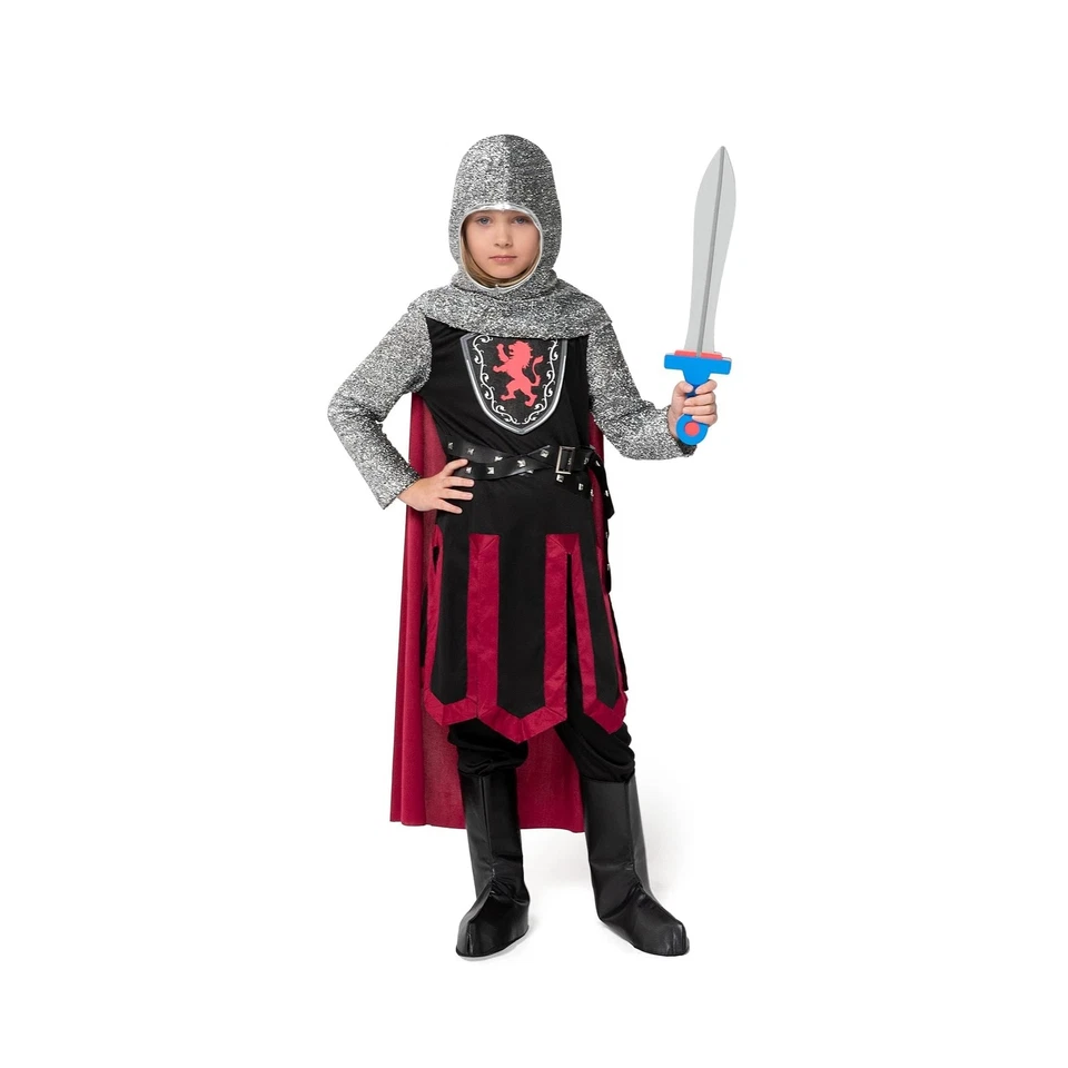 Disfraz de Caballero Medieval Spooktacular Creations para Niños, Niños Drago... Envío Rápido Foto 4 de 4