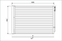 Valeo Kondensator Klimaanlage 814410 FüR Bmw F10 F11 F13 F12 F01 F06 F07 F04 5Er