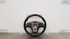 13 Chevy Corvette C6 1lt Steering Wheel With Radio Control Black Leather