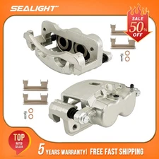 2Pcs Front or Rear Brake Calipers w/ Bracket for Chevy Silverado 1500 2500 GMC