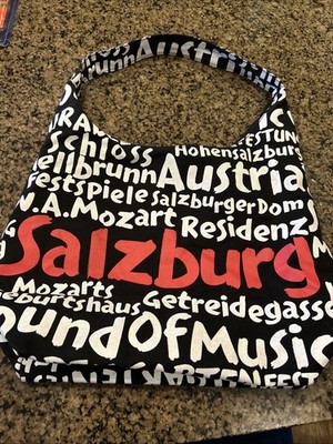 Salzburg Austria Hobo Shoulder Bag-Preowned With Zipper Closure