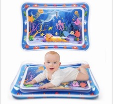 Tummy Time Water Mat  Inflatable Tummy Time Water Play Mat for Babies, Infants