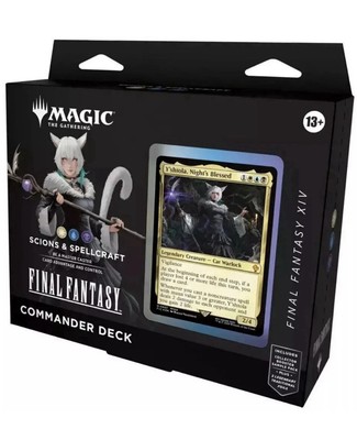 Magic The Gathering Final Fantasy XIV Commander Deck Scions & Spellcraft PRESALE