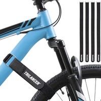 FahrradträGergurte,4Er-Pack,Trilancer Verstellbare Fahrrad-Gurte 75 × 3,8Cm
