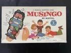 Musingo Vintage 1962 Musical Board Game by Mattel. In Original Box.
