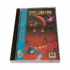 Dynamix Stellar-Fire (Sega CD) Manual & Case Included NTSC-U/C 1993 Shooter