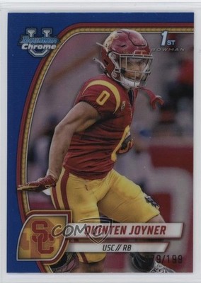 2024 Bowman U Chrome Blue Refractor 79/199 Quinten Joyner #146 3s8