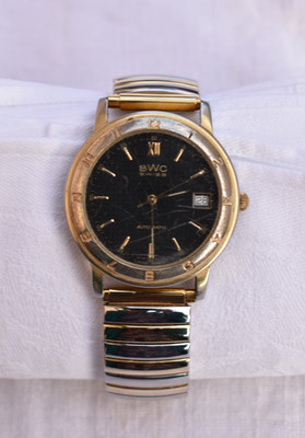 Vintage BWC Automatik Herrenuhr, Datum, Swiss Made,