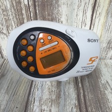 Sony S2 Walkman SRF-M80V AM/FM/Weather/TV Radio 25 Presets Mega Bass Tested