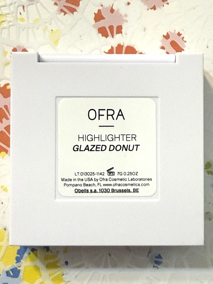 Ofra Cosmetics Highlighter GLAZED DONUT Pearlescent Pressed Powder *NEW IN BOX* - Image 3 of 4