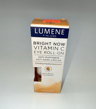 Lumene Bright Now Vitamin C Eye Roll-On Serum Dark Circles Puffiness New