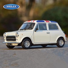 WELLY 1:24 MINI COOPER 1300 Alloy Car Model Diecast Metal Classic Mini Car...