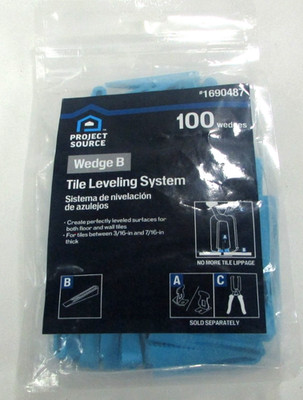 Project Source - Wedge B Tile Leveling System - 1690487 - 100 Pack