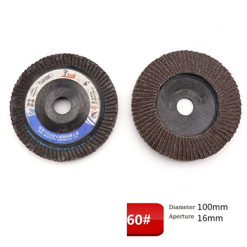 Flap Grinding Sanding Discs 100mm 4" Angle Wheel Cobra 60 80 120 240 320 Grit - Picture 6 of 13