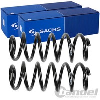 2X Sachs Fahrwerksfeder Federn Satz Vorne Passend FüR Audi A6