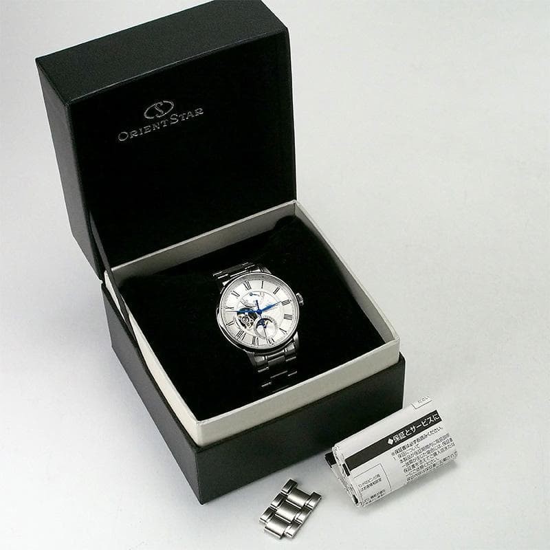 Orient Orient Star Moonphase Watch Stainless Stee… - image 10