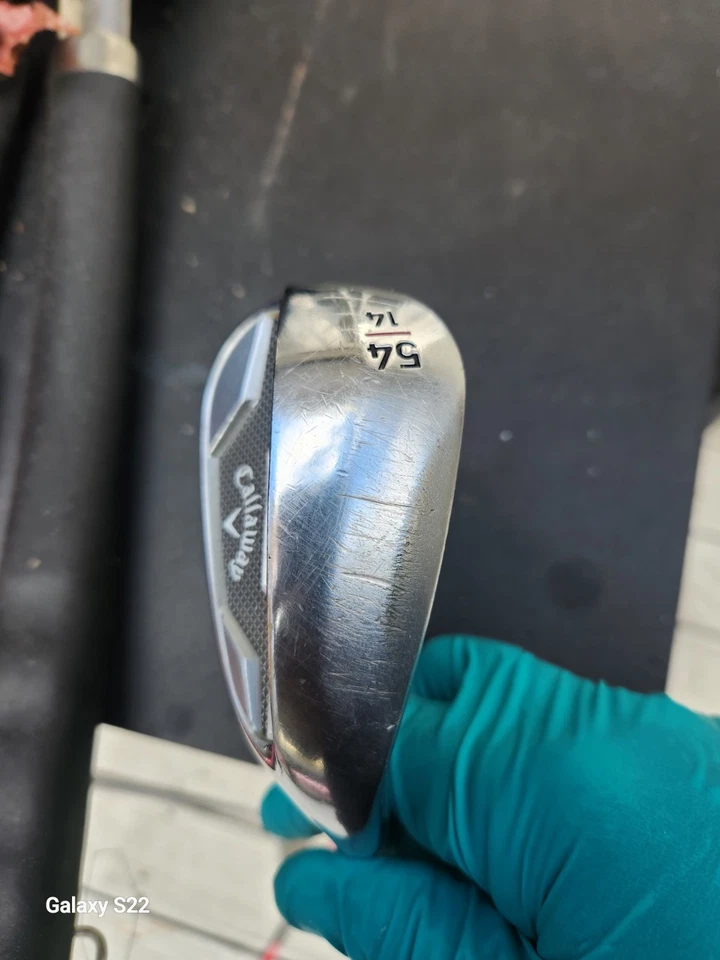 Diestro Callaway Cb 54*Cuña Eje de Acero Cara Completa DG Spinner Cuña Flex Foto 2 de 4