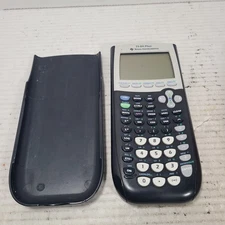 Texas Instruments TI-84 Plus Graphing Calculator - Black w/ Cover