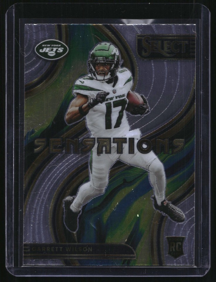 2022 Panini Select Sensations #SEN-23 Garrett Wilson Jets RC