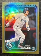 2024 Topps Baseball Luke Raley Gold Holo Seattle Mariners 💎💎💎