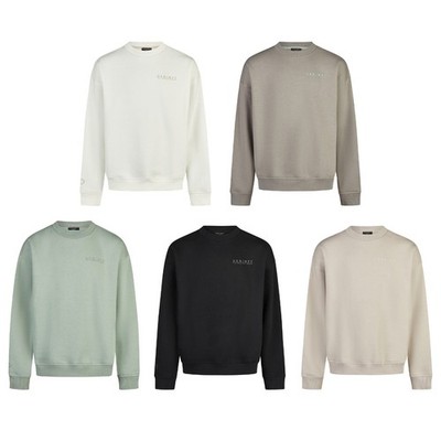 DENIMFY Pullover Herren Oversize Fit mit Druck DFKeno Sweatshirt Rundhals