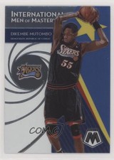 2019-20 Panini Mosaic International Men of Mastery Dikembe Mutombo #12 HOF uk2